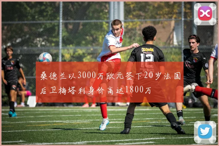 桑德兰以3000万欧元签下20岁法国后卫梅塔利身价高达1800万